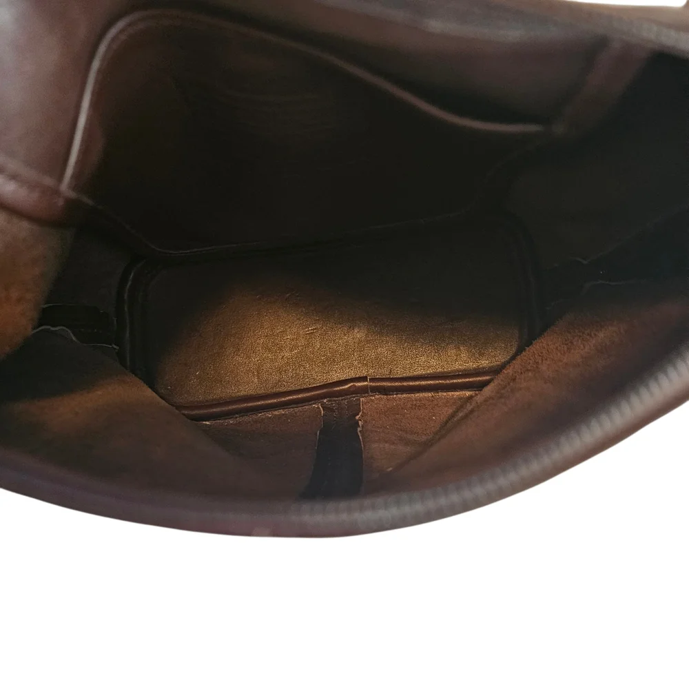 Vintage Coach Soho Leather Bucket Shoulder Bag Brown 4148 Costa Rica - Picture 11 of 14